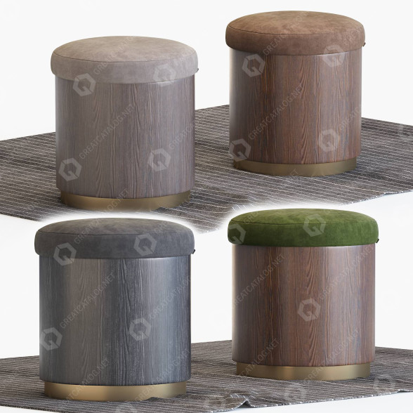 Пуф Mondo Collection Lune Stool 3D модель