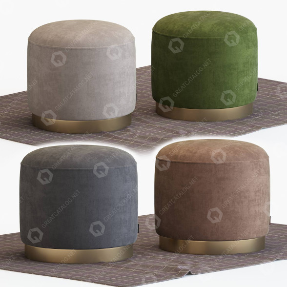 Пуф Mondo Collection Lune 3D модель