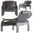 Крісло Cassina Leather Woodline - HenMat