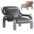 Крісло Cassina Leather Woodline - HenMat