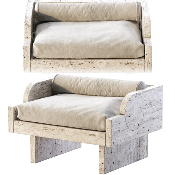 Fauteuil Kooku Gallipoli Limited Edition modèle 3D