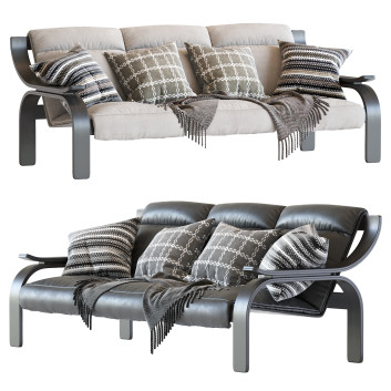 Диван Cassina Leather Woodline