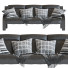 Диван Cassina Leather Woodline - HenMat