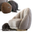 Armchair Munna Olympia Beige - HenMat
