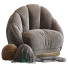 Armchair Munna Olympia Beige - HenMat