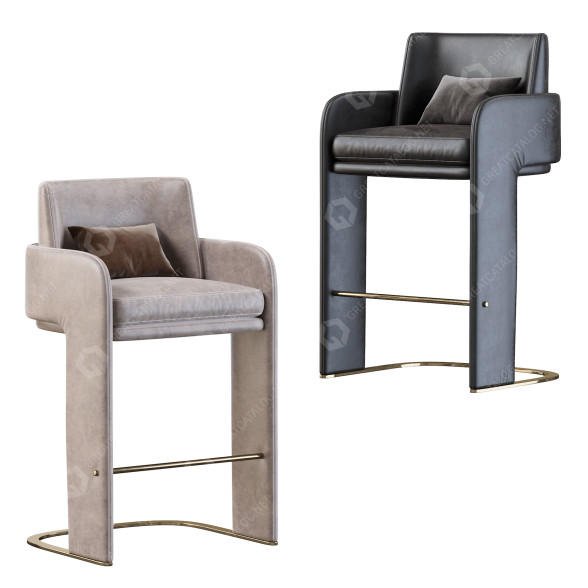 Bar Stool Dooq Odisseia 3D model
