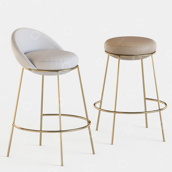Taburetes de bar Missana Nest Modelo 3D