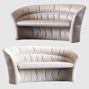 Диван Natuzzi Italian Leather Barrell