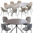 Столы и стулья Backhouse Blink Dining and Industry Dining - HenMat