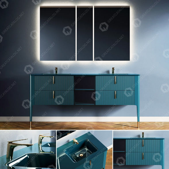 Baño Puntotre Conjunto 4 Modelo 3D