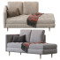 Кушетка West Elm Monroe Mid-Century Tufted - HenMat