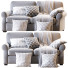 Диван Pottery Barn Fremont Roll Arm Upholstered Gray - Paramatma