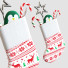 Décoration Merwin Festive Burlap Stocking - HenMat