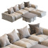 Canapé et table basse Saba Pixel N 15 - HenMat