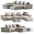 Canapé et table basse Saba Pixel N 15 - HenMat