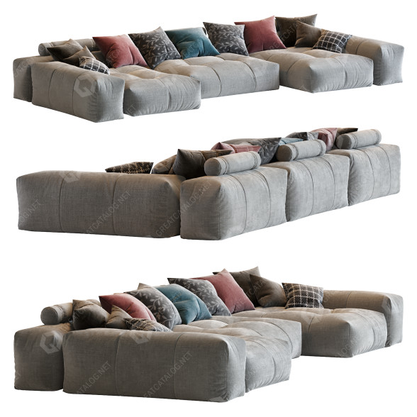 Sofa Saba Pixel N 6 3D model