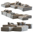 Sofa Saba Pixel N 1 - HenMat