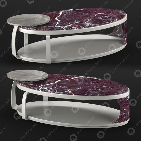 Table basse Center modèle 3D
