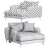 Chaise Longue Loaf Squishmeister Love Seat - axtam3d