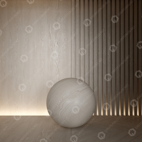 Панель Seamless Wood Material 3D модель