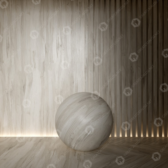 Панель Seamless Wood Material 3D модель