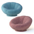 Sessel Pottery Barn Performance Everyday Velvet Groovy Swivel - HenMat