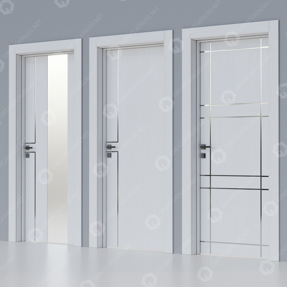 Двері Pail Serramenti White 3D модель
