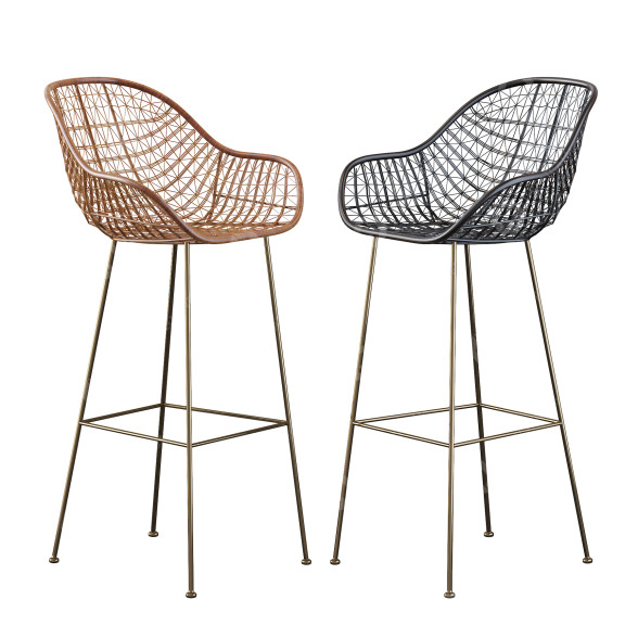Барный стул Artisan Pacific Basket 3D модель