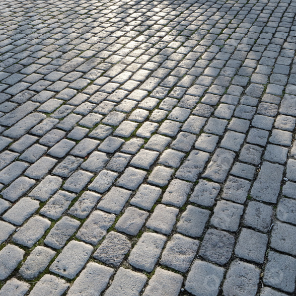 Pflasterstein Slabs 3D-Modell