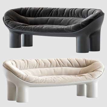 Sofa Driade Roly Poly with Cushions