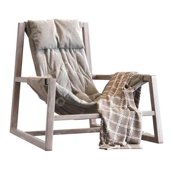 Крісло Pacini & Cappellini Relax 3D модель