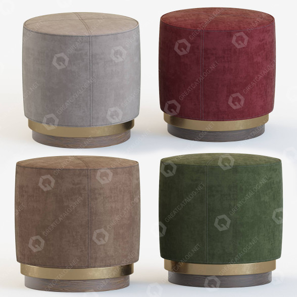 Пуф Red Edition Stool 3D модель