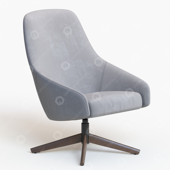 Sessel Montis Puk M 3D-Modell