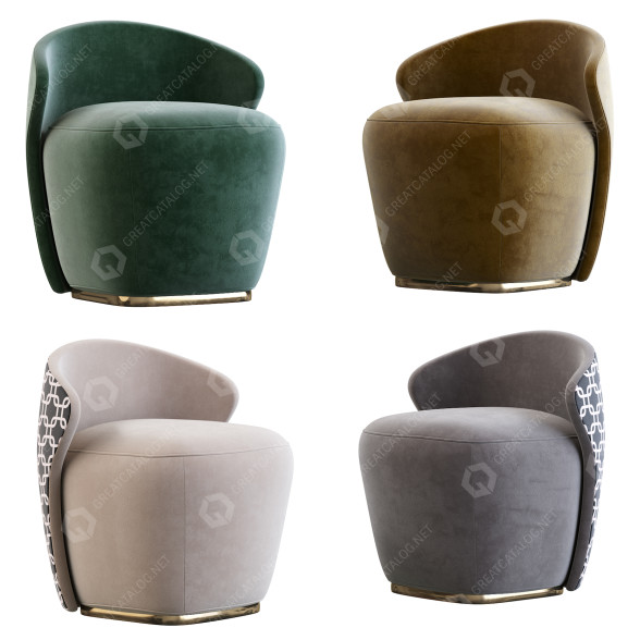 Pouf Capital Vortex S 3D model - GreatCatalog 10137