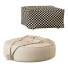 Otomanas Globewest Orlando Seamed Square and Round - HenMat