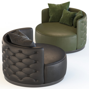 Крісло The Sofa & Chair Company Oscar Love Seat Leather
