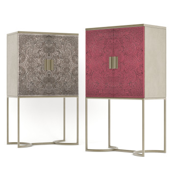Mueble bar Osama Mohamed Design Studio Blue Moon Modelo 3D