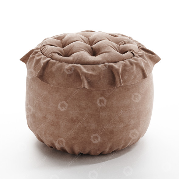 Puf Pink model 3D