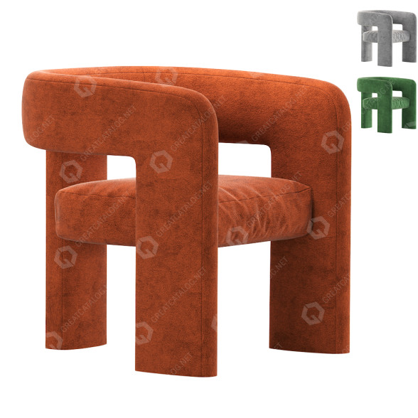 Sessel Lee Jofa Sculpt 3D-Modell