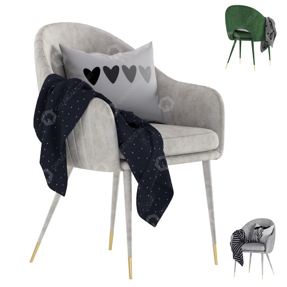 Stuhl Magrib 3D-Modell