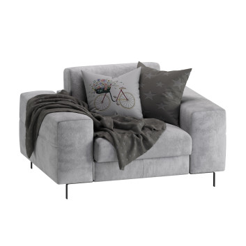 Fotel  Dienne Salotti Life Model 3D