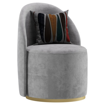 Fotel  Fat Albert Gray Model 3D
