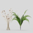 Вазы и растения Decorative Set 3 - Hemase