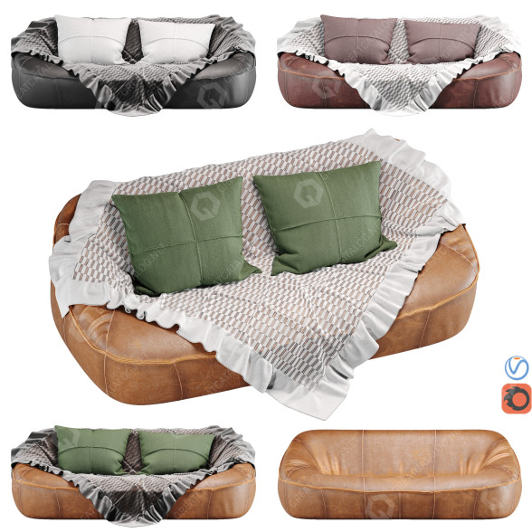 Диван Montis Ringo 3D модель
