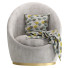 Fauteuil Jonathan Adler Ether Swivel - QrisTina