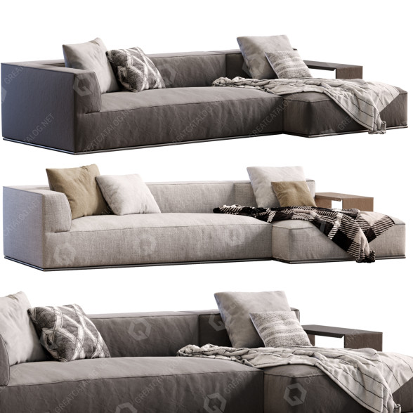 Sofa Flexform Perry 3D-Modell