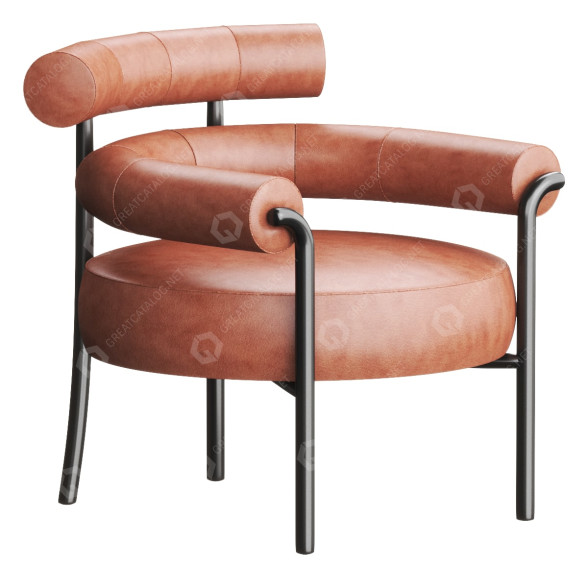 Fotel DesignByThem Olio model 3D