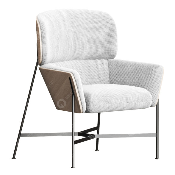 Sessel SP01 Caristo 3D-Modell