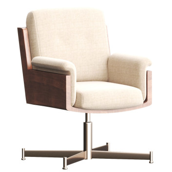 Sessel  Minotti Daiki Studio with Base and Feet 3D-Modell