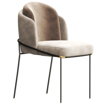 Stuhl  Minotti Filnoir 3D-Modell
